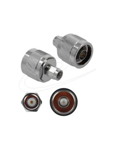 Adaptor N Male / RP-SMA Male 10 GHz Delock