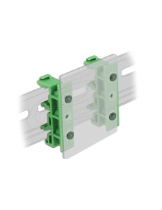 Clema/Clip pentru sină DIN pentru PCB 4 buc Delock
