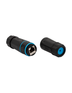 Mufa de Prelungire RJ45 Exterior IP68 CAT 6 UTP/FTP Ecranata