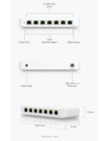 Switch PoE UniFi USW-Ultra Ubiquiti